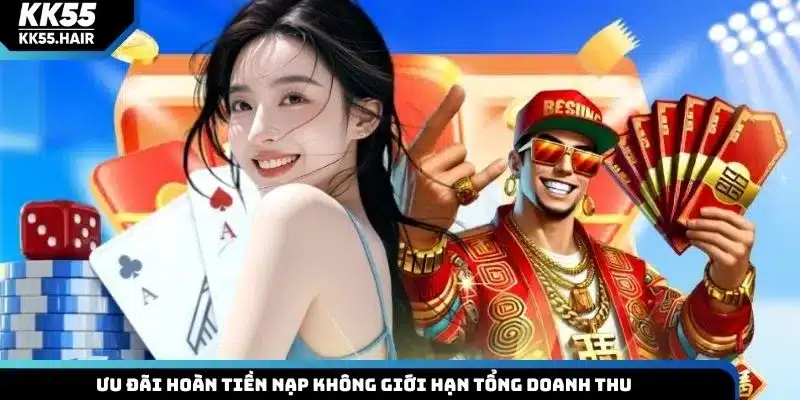 Ưu đãi hoàn tiền nạp không giới hạn tổng doanh thu